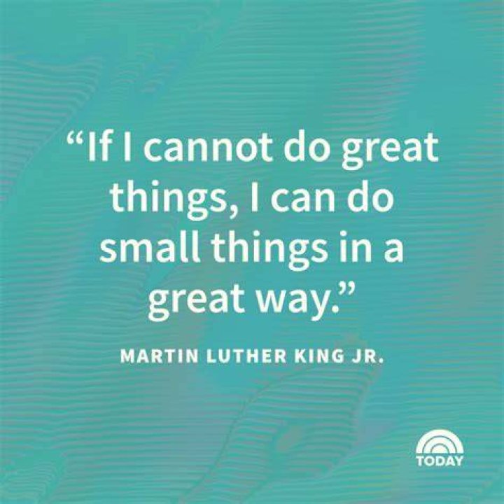 Do big things quote?
