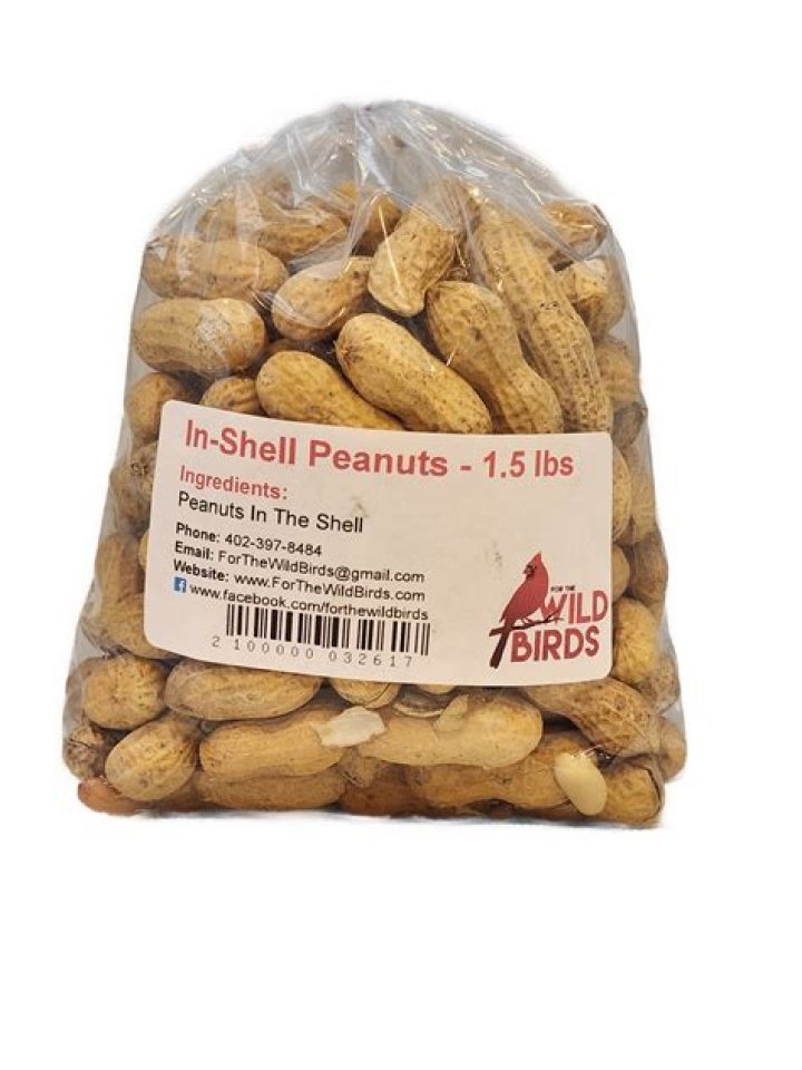 Do birds like peanuts in the shell?