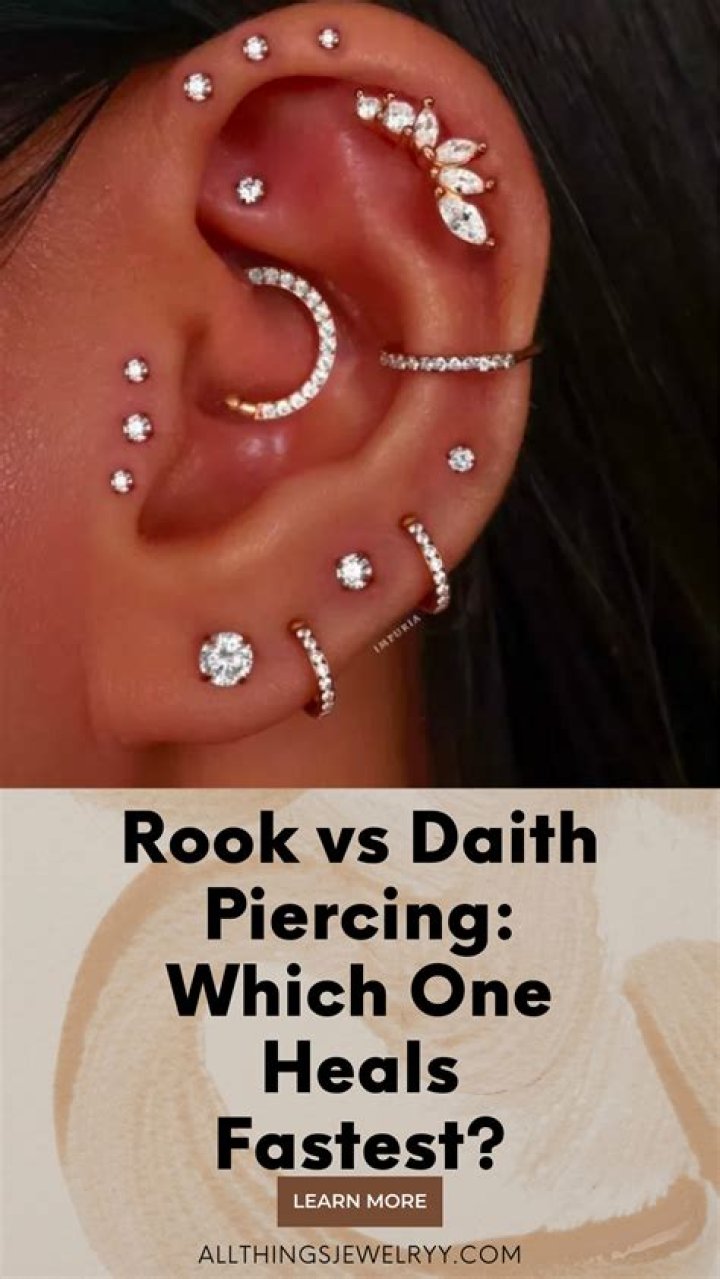 Do Daith piercings heal well?