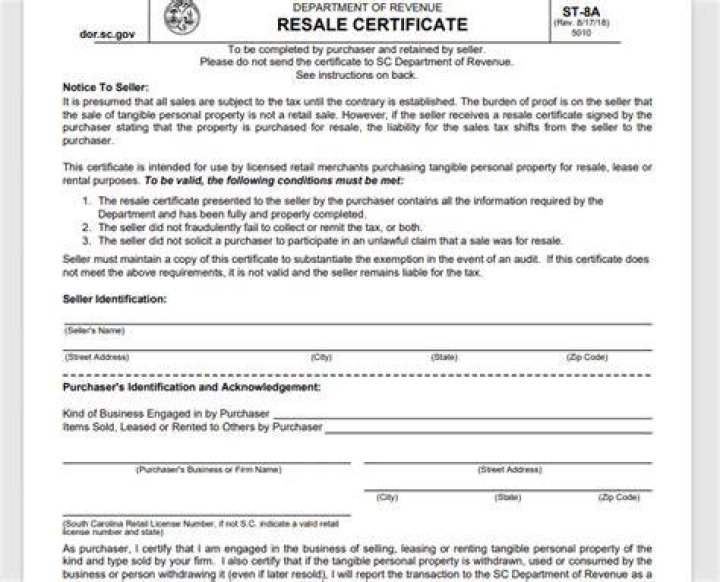 Do I need a resale certificate in Arizona?