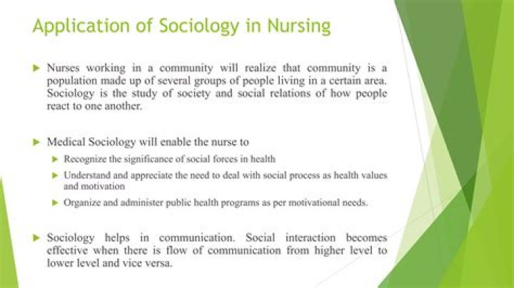 Do I need sociology for nursing?
