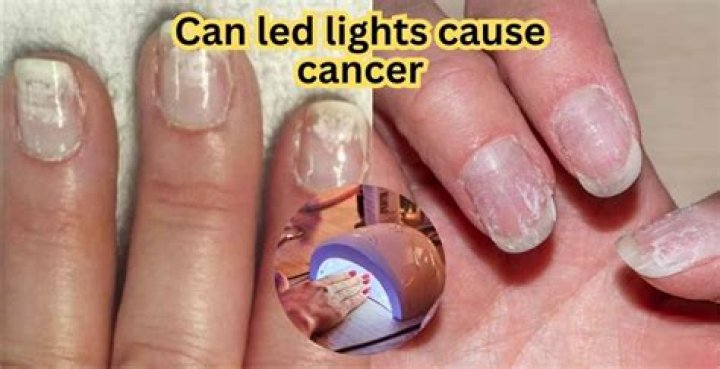 Do LED nail lights cause cancer?