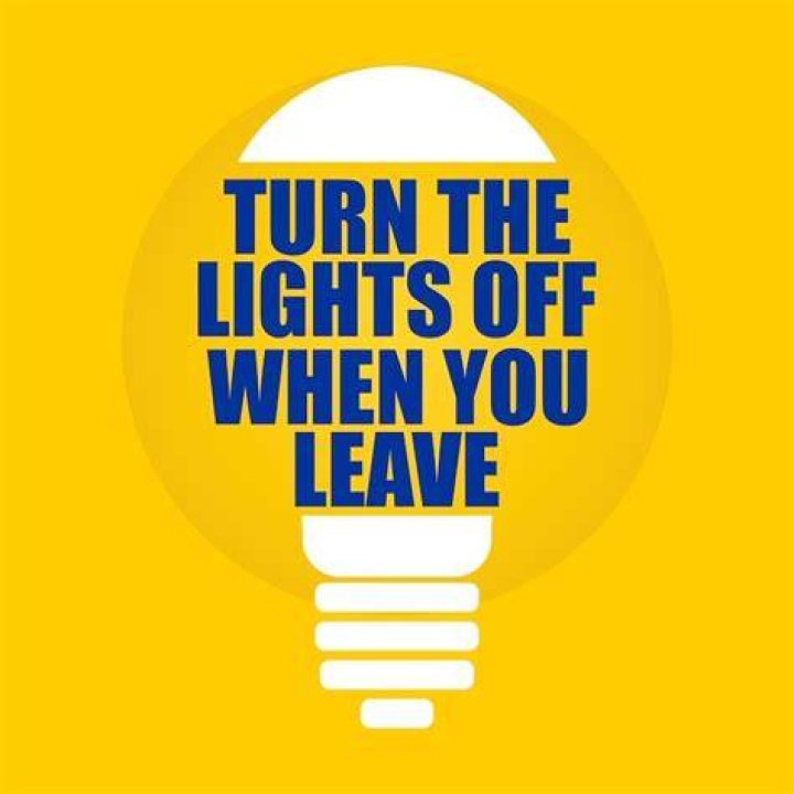 Do you waste more electricity by turning the lights on and off?