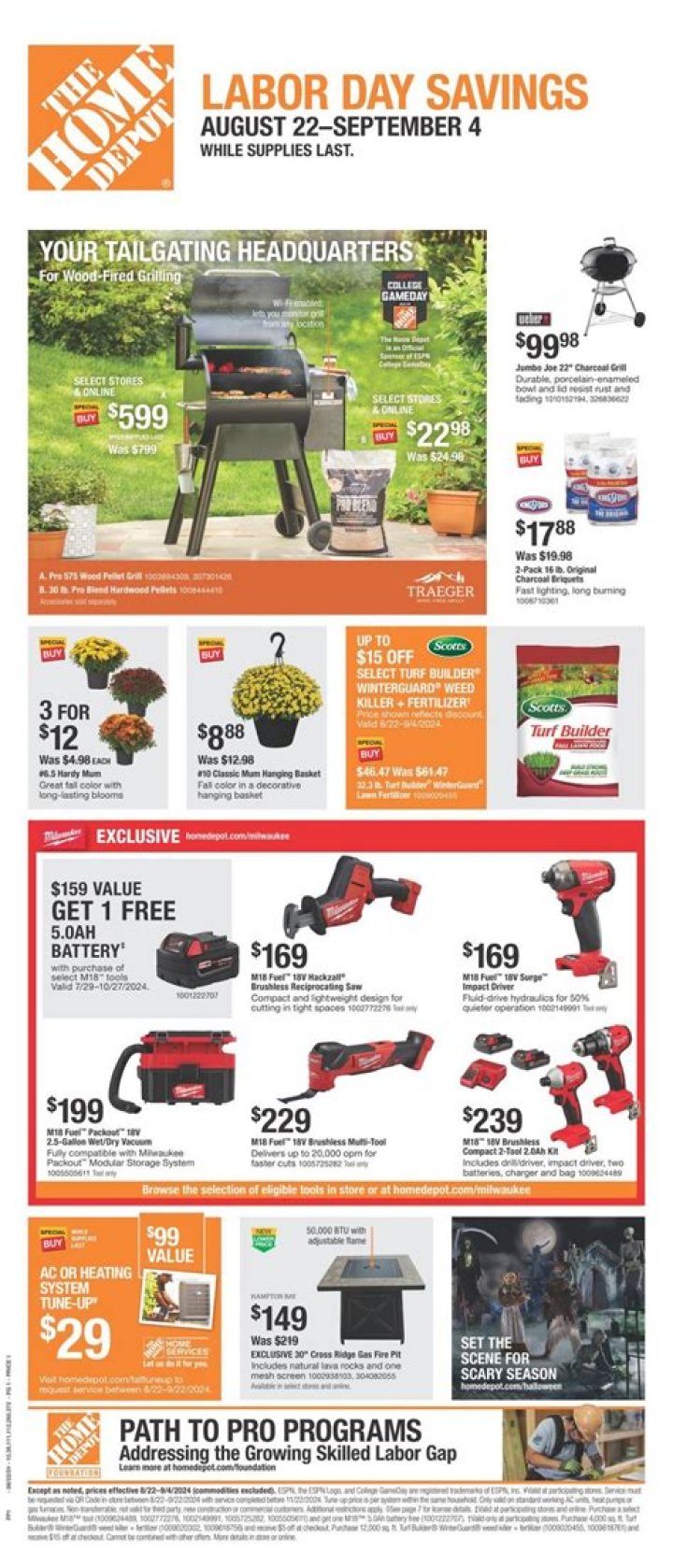 Does Home Depot trade in tools?