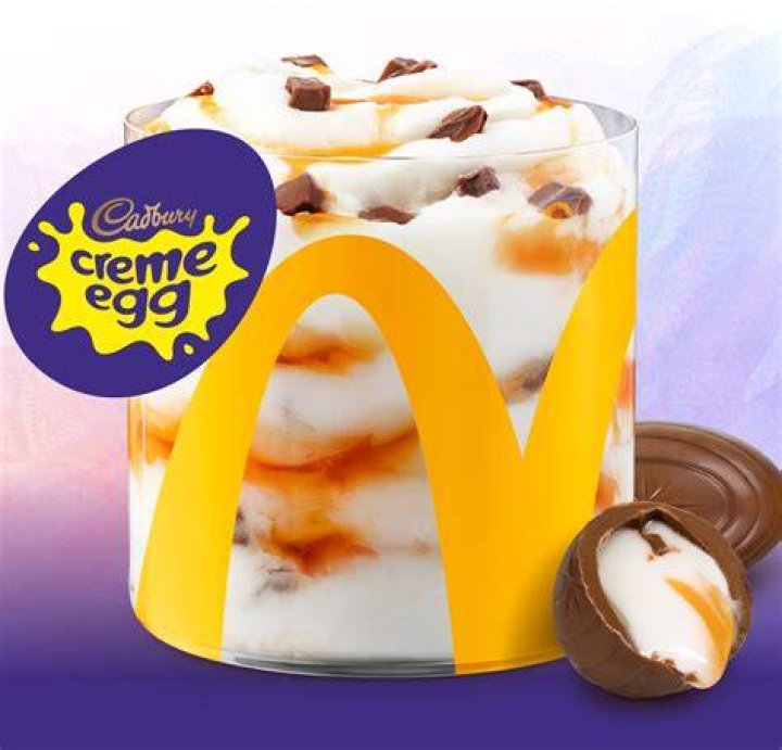 Does Mcdonalds still have Creme Egg McFlurry?