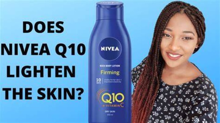 Does Nivea q10 lighten the skin?