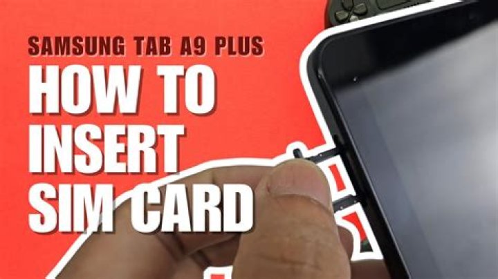 Does Samsung Galaxy Tab A 8.0 have SIM card slot?
