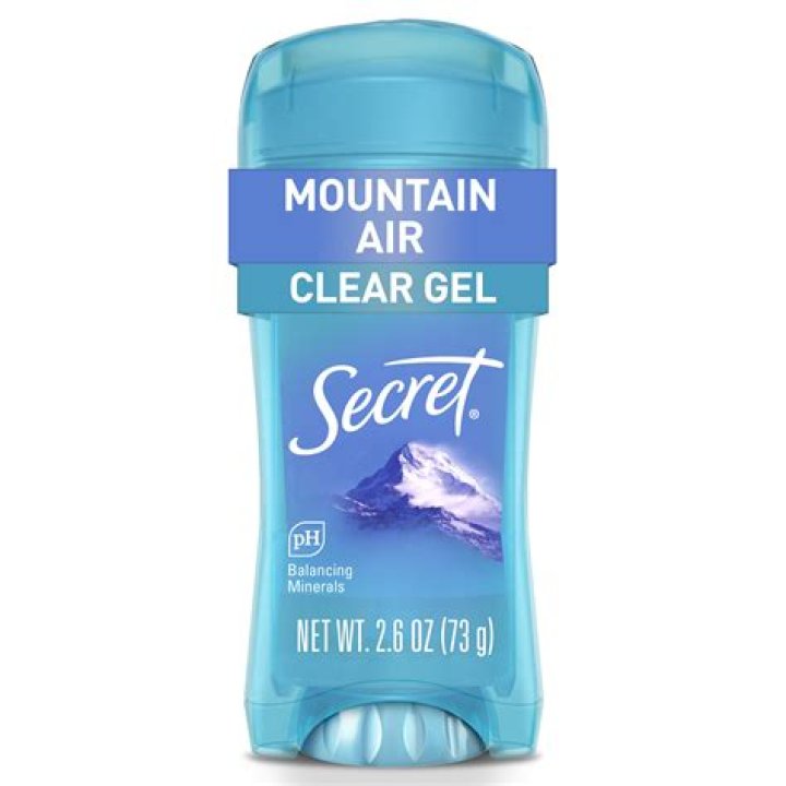 Does secret clear gel deodorant work?