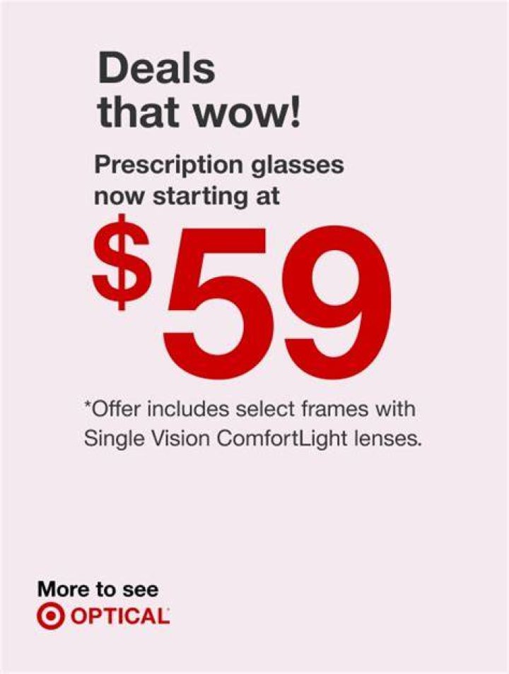 Does Target sell reading glasses?