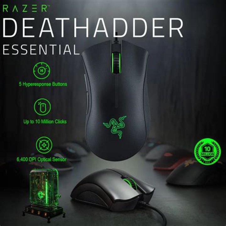 Does the Razer DeathAdder have adjustable DPI?