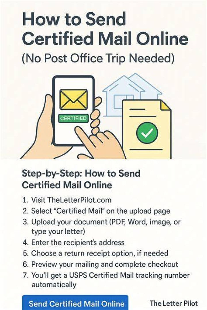 Does Uscis send certified mail?