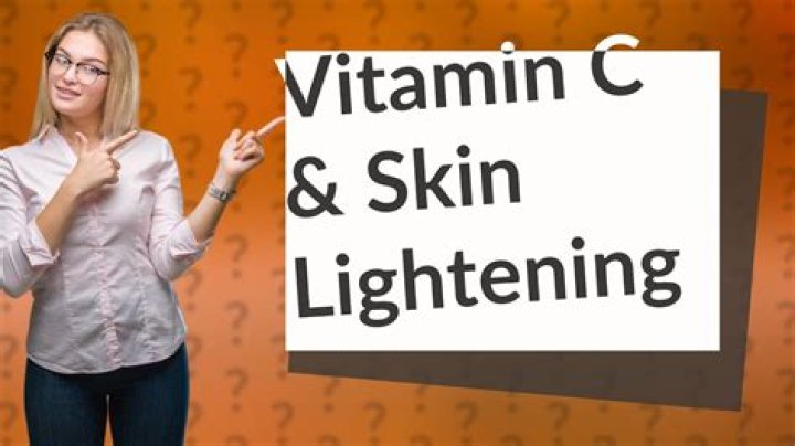 Does Vitamin C 1000mg lighten the skin?