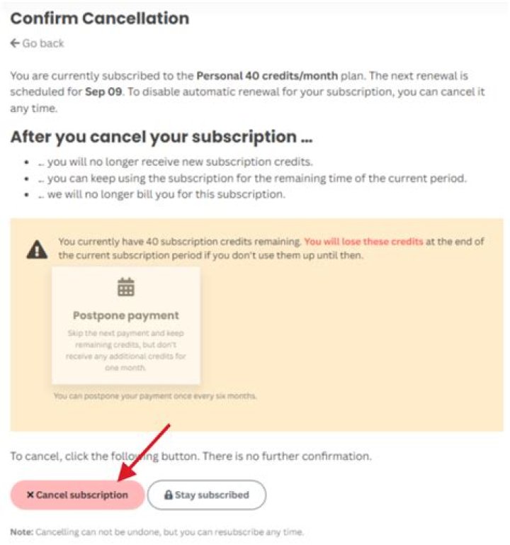 How can I cancel my du postpaid subscription?