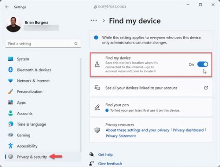 How can I disable Find My Device in Mi account?