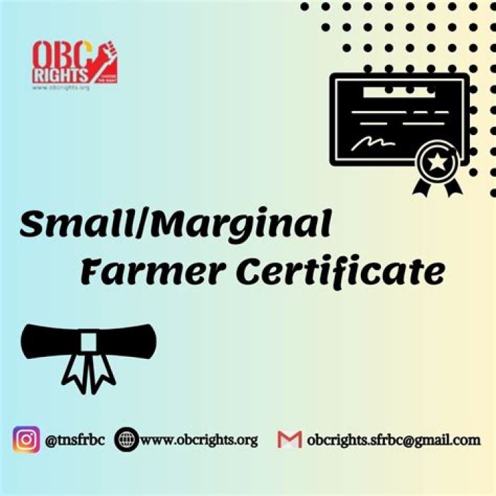 How can I get farmer certificate?