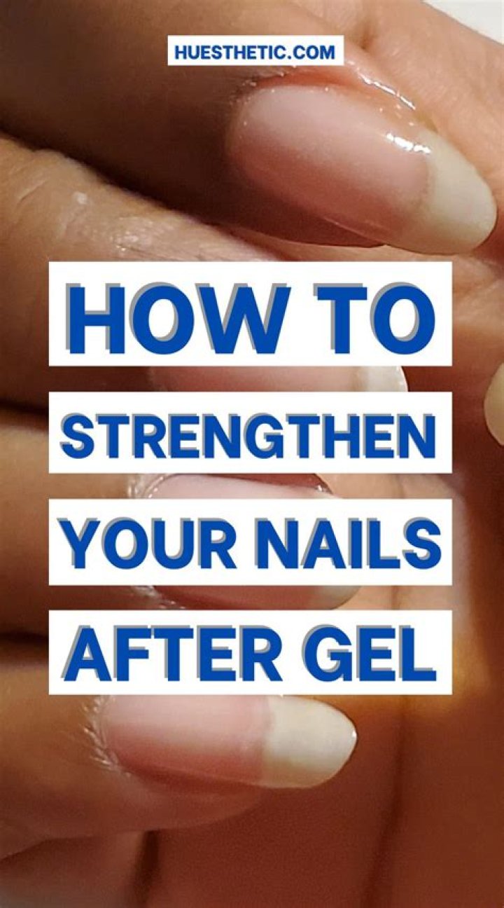 How can I strengthen my nails after menopause?