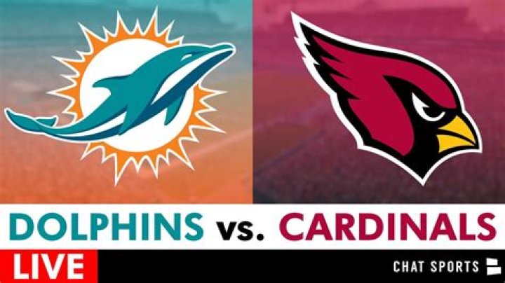 How can I watch the Dolphins vs Cardinals game?