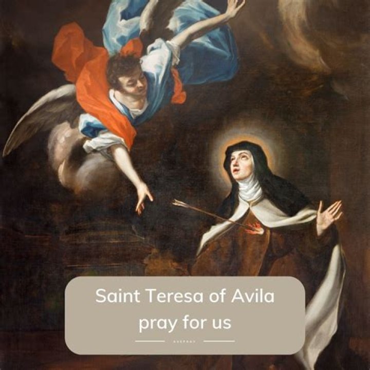 How did St Teresa of Avila pray?