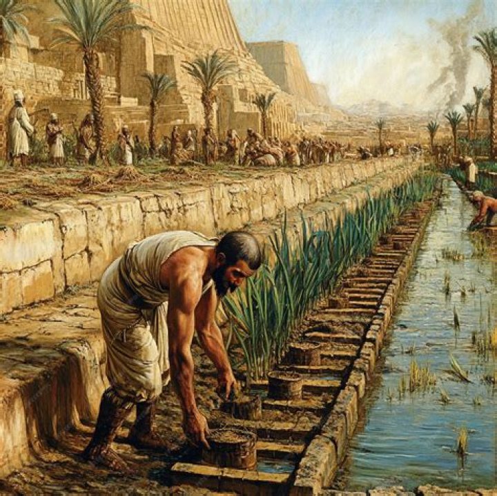How did the people of Mesopotamia control the floods?