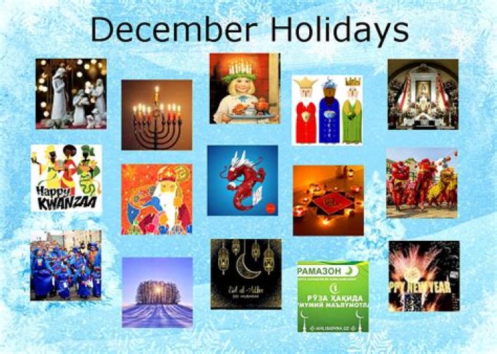 How different cultures celebrate December holidays?