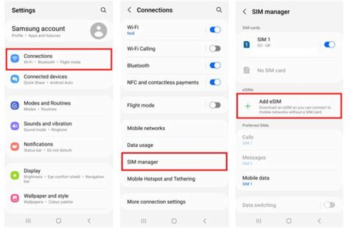 How do I activate mobile data on Samsung A50?