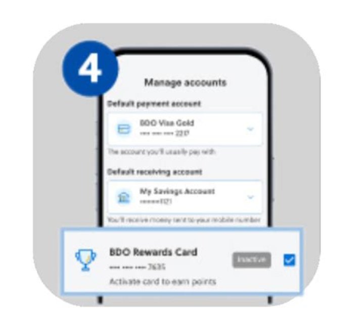 How do I activate my BDO Diamond Rewards card?