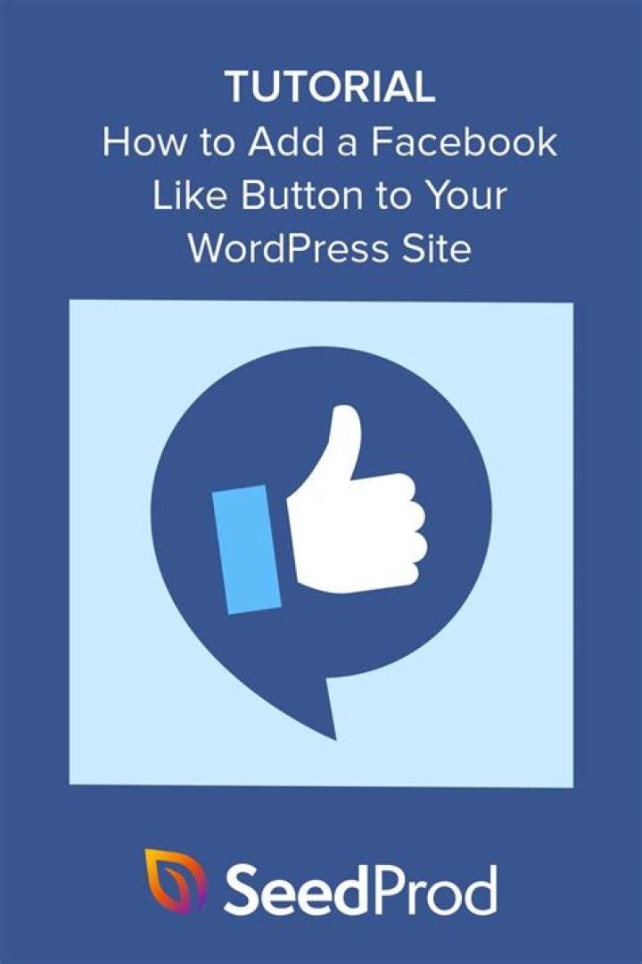 How do I add a Facebook Like button to my email?