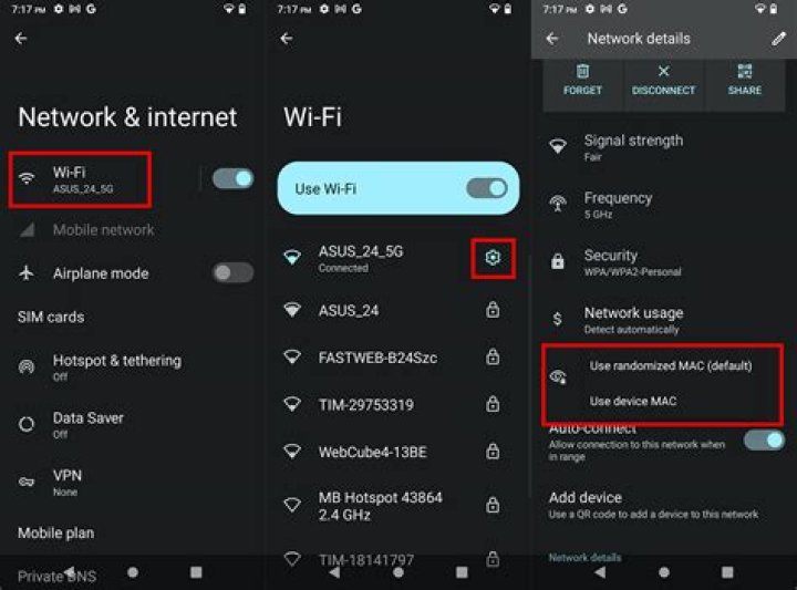 How do I add a MAC address to my WIFI?