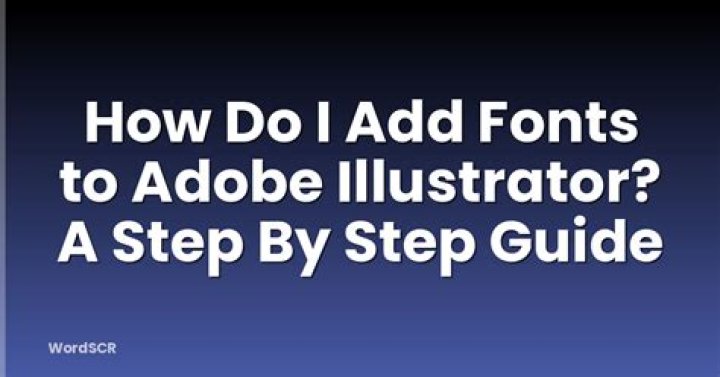 How do I add fonts to Adobe?