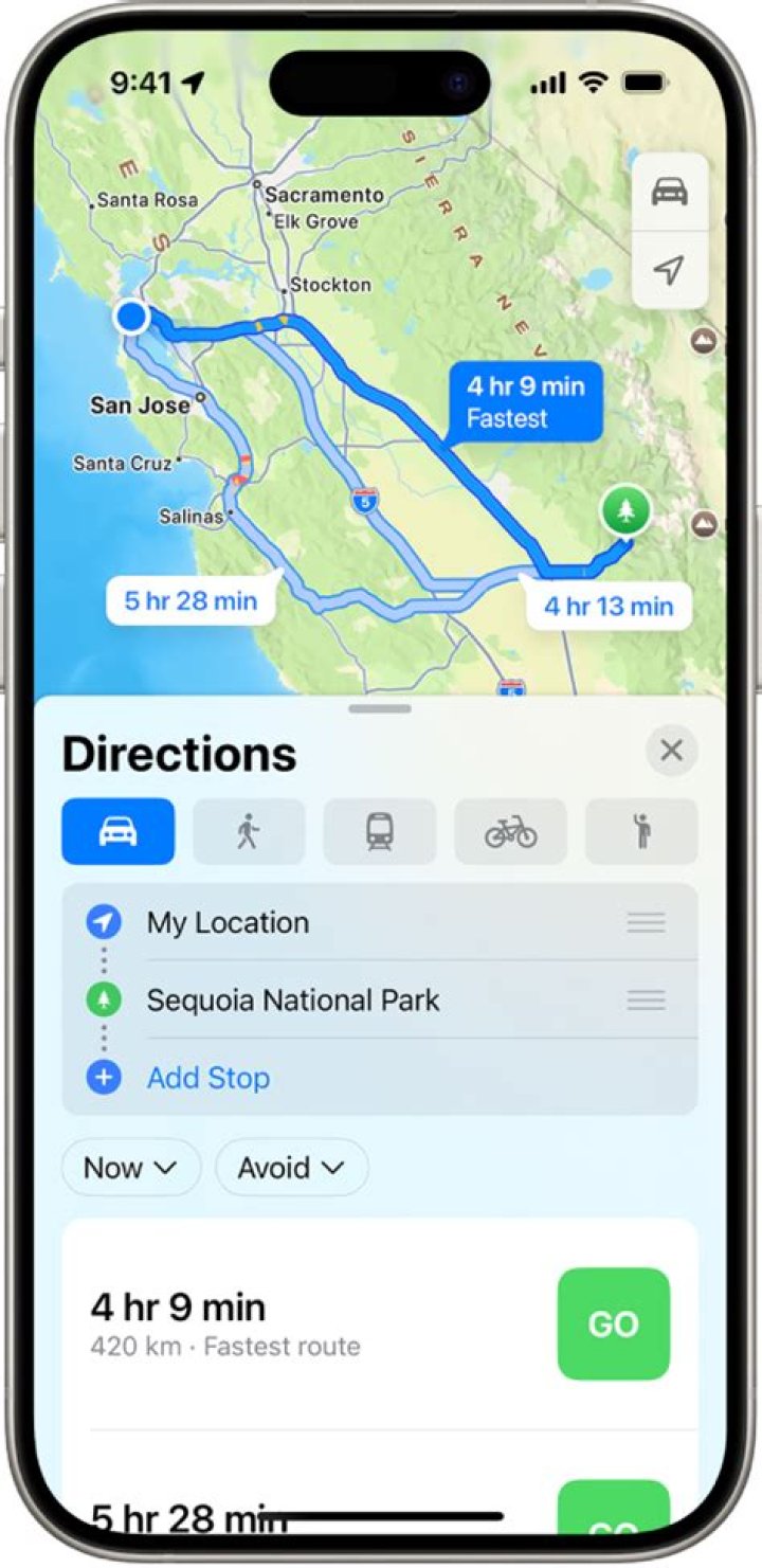 How do I add locations to maps on iPhone?
