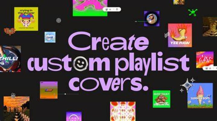 How do I add my own album covers to Spotify?