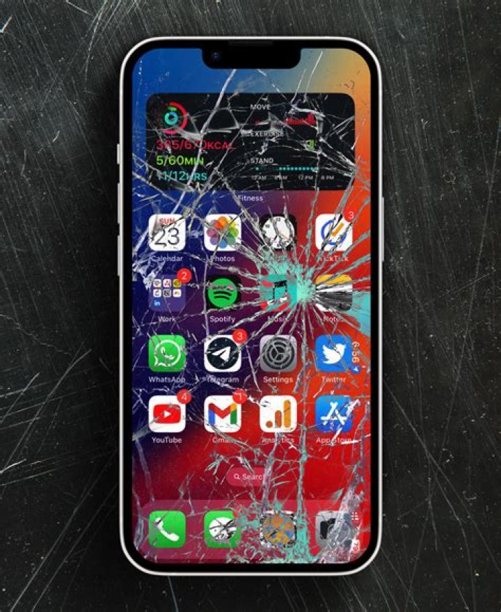 How do I answer my iPhone 6 with a broken screen?