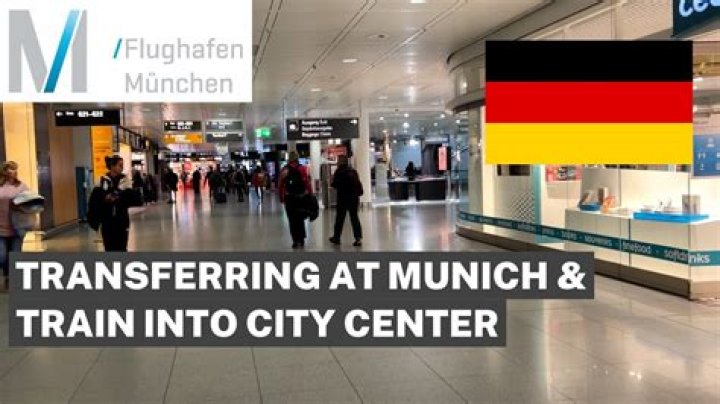 How do I buy train tickets at Munich airport?