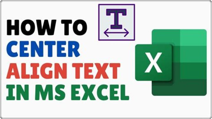 How do I center an object in an Excel cell?