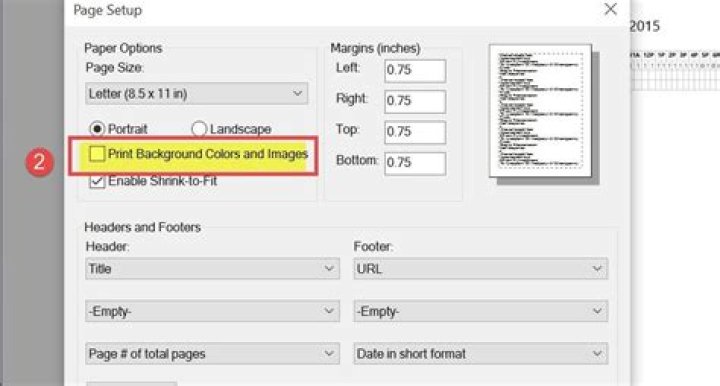 How do I change print preview settings?