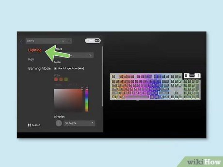 How do I change the color of my Nvidia?