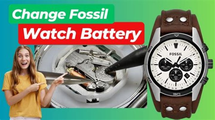 How do I charge my Fossil watch?