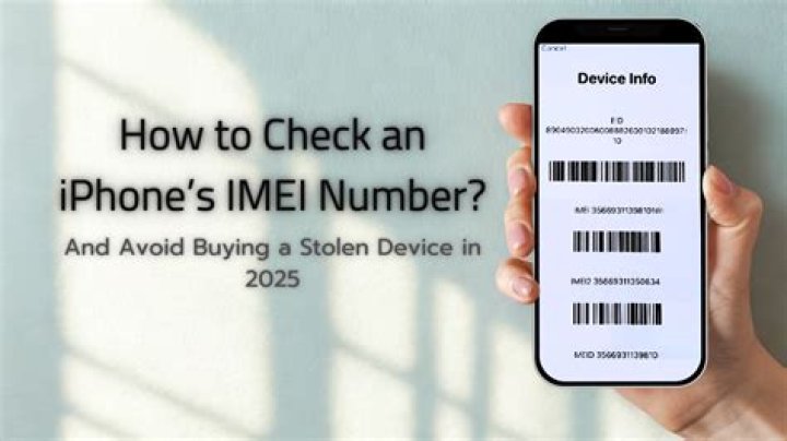 How do I check if my IMEI is registered?