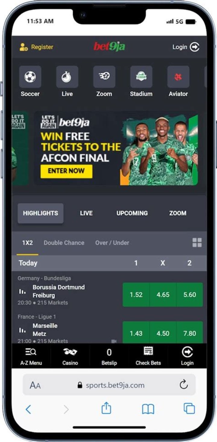 How do I check my Bet9ja coupons?