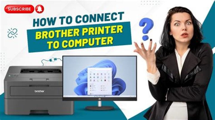 How do I connect my Brother printer to a fax machine?