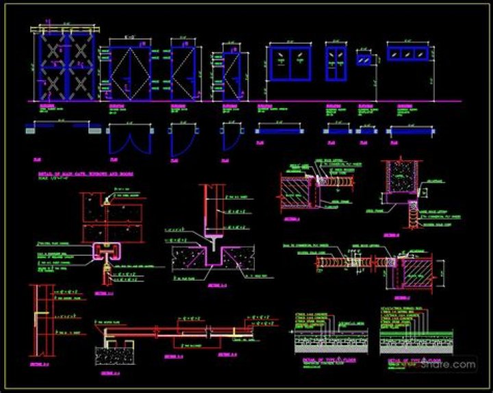 How do I create a detail view in AutoCAD 2018?