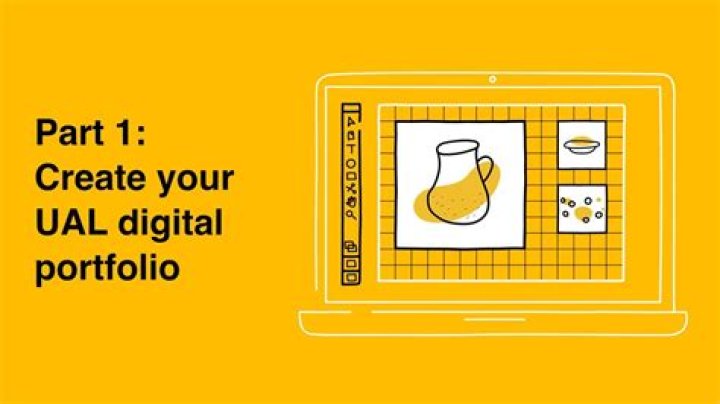 How do I create a digital art portfolio?