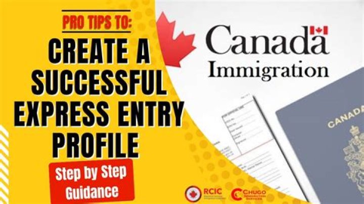 How do I create an express entry profile for Canada Immigration 2019?