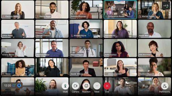 How do I do a video conference call on Gmail?