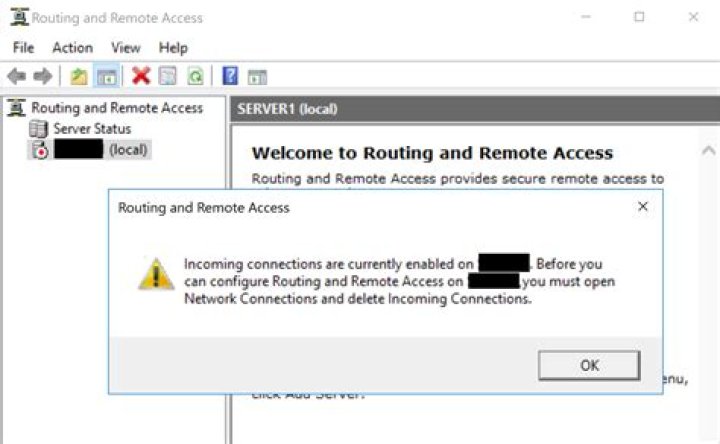 How do I enable remote access on Windows Server 2019?