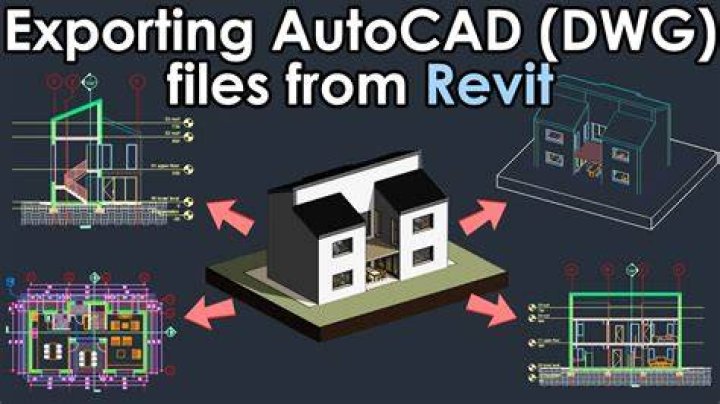 How do I export a 3d model from Revit to AutoCAD?