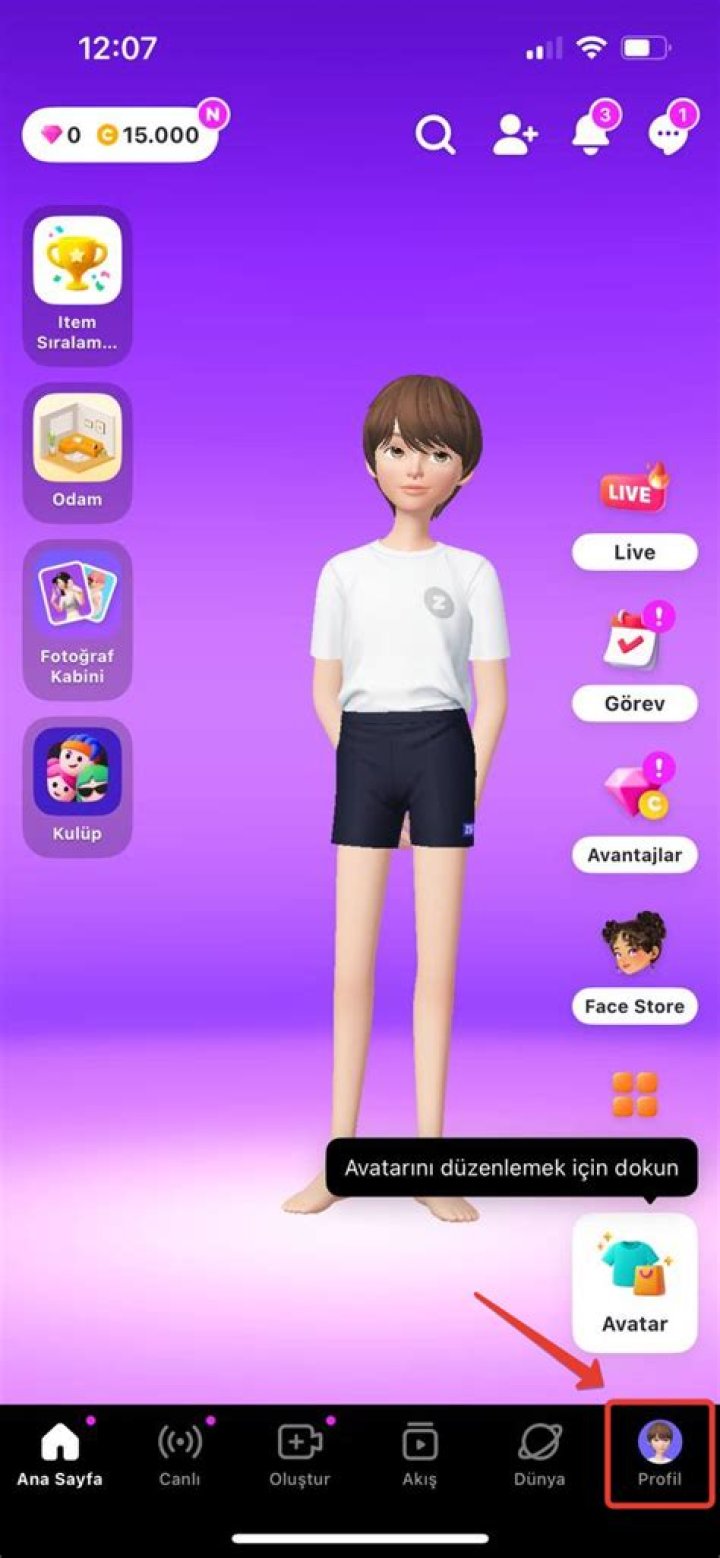 How do I find my crew in Zepeto?