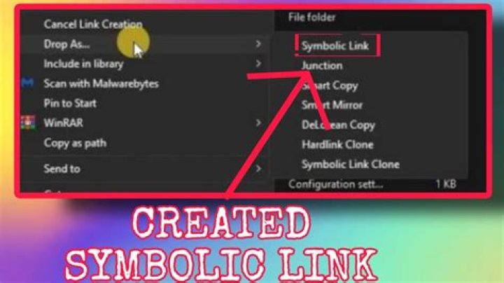 How do I find symbolic links?