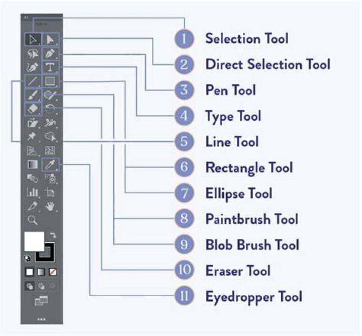 How do I find the tools panel in Illustrator?