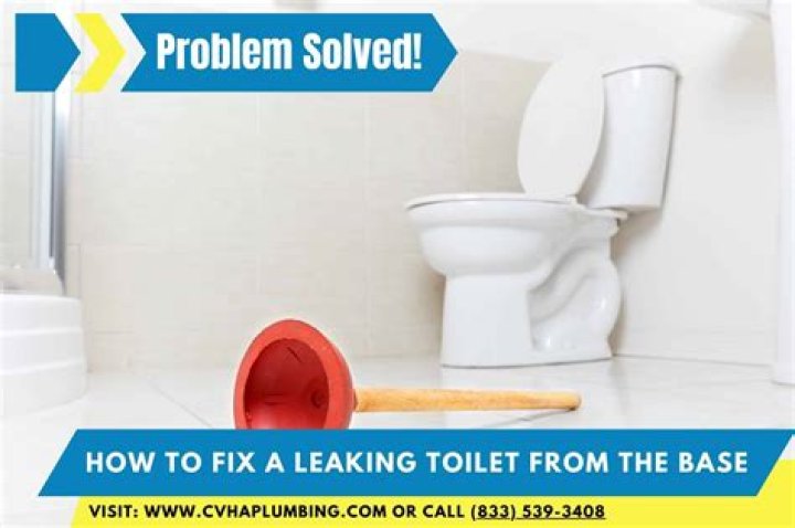 How do I fix my toilet base to the floor?